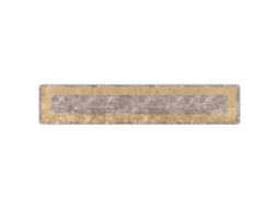 Conjunto 1 Tapete Runner Vidaxl Cinzento Poliéster (50 X 250 Cm)