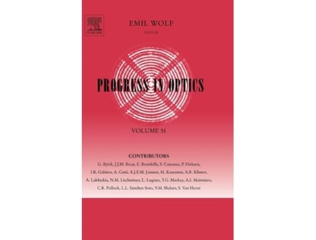 Livro Progress in Optics de Emil Wolf (Inglês)