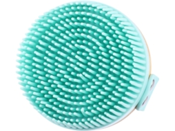 Escova De Silicone Macia E Ecológica Wooneky Para Meninos Meninas, Com Cabo, Escova De Banho Multifuncional Para Lavar