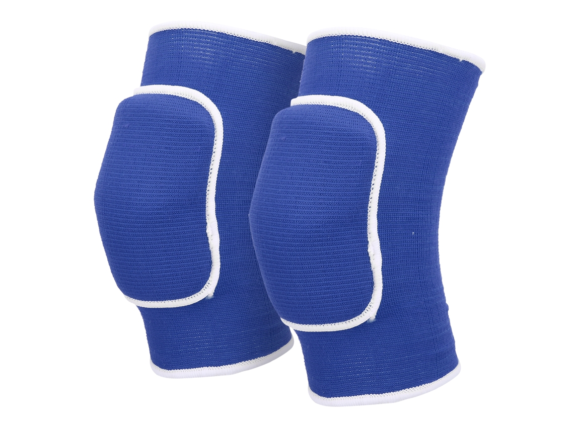 Par De Joelheiras Protetoras De Esponja Grossa Com Suporte Para Joelheiras Para Dança, Ioga, Multiesporte, Azul Aquaforge