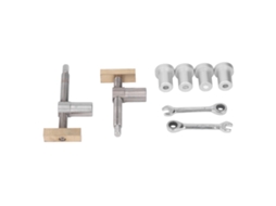Prendedor de bancada carpintaria 19mm aço inoxidável latão fixação rápida clamp bench dog workbench