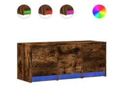 Tv Cabinet, Tv Cabinets Vidaxl Marrom Madeira Processada (n/a)