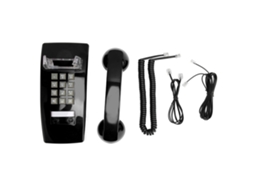 Telefone Retro De Parede Com Fio Clássico À Prova D'água Controle De Volume Para Lar E Escritório