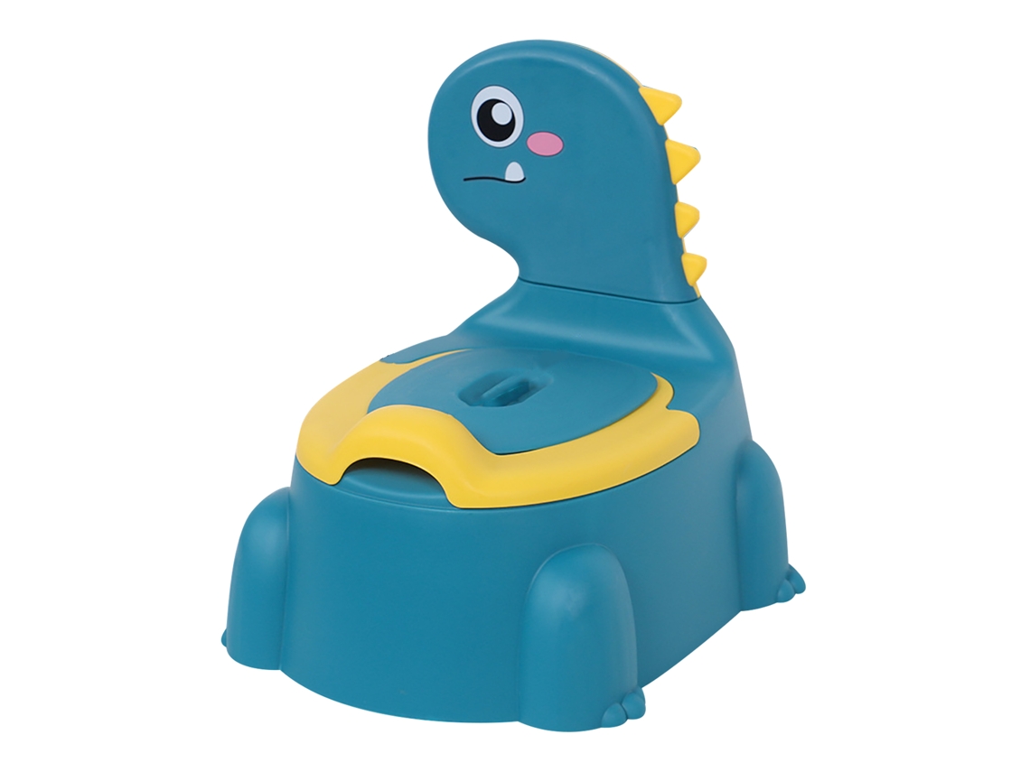 Cadeira Sanitária LAXISCREED Dinossauro Ajustável Azul