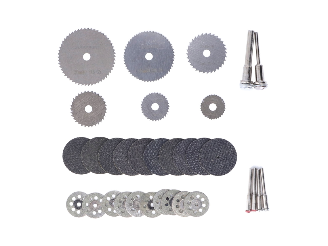 Conjunto 32 Lâminas de Corte e Lixa HSS S/MARCA