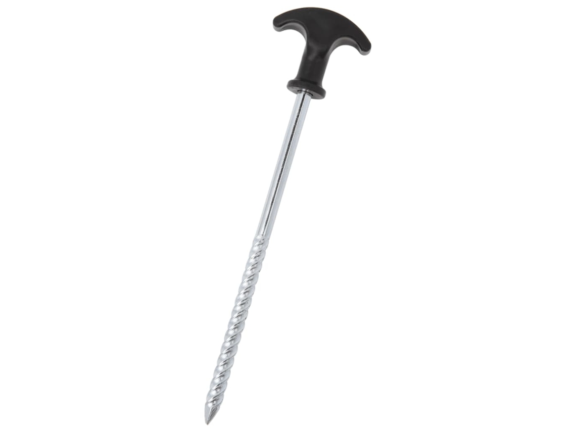 Maison Exclusive - Estacas Para Tenda 12 Pcs 20 Cm Ø7 Mm Aço Galvanizado