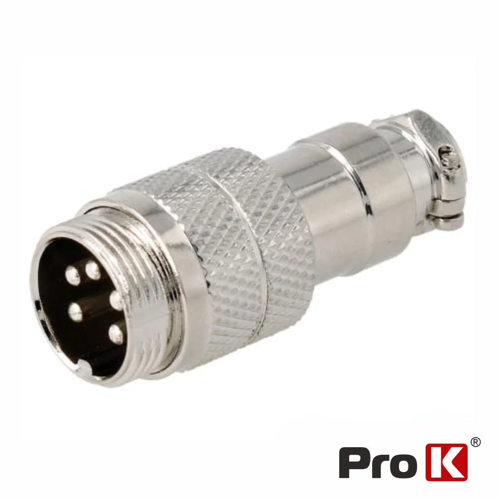 Placa de circuito impresso macho Microfone 5p para soldagem PRO K