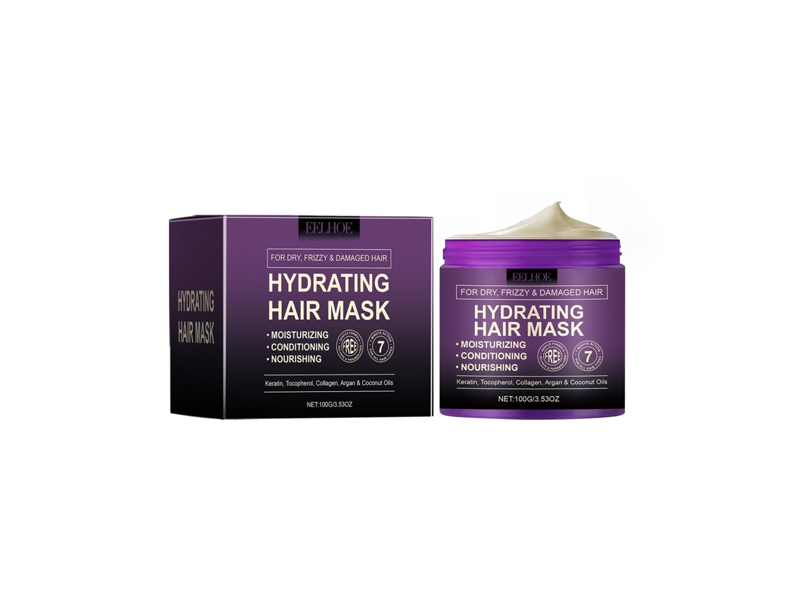 Máscara Capilar Nutritiva com Colágeno Eelhoe para Reparação e Hidratação LAXISCREED
