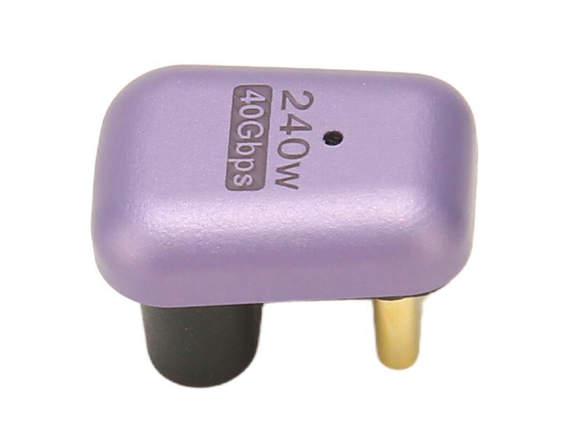 Adaptador Type c LAXISCREED 240w 40gbps U 180°