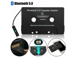 2026-adaptador De Cassete Bluetooth Sem Fio Aux Para Áudio De Carro Mp3/telefone Huz