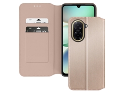Avizar Capa Para Xiaomi Redmi A5 Aba Porta-cartões E Suporte De Vídeo Dourado