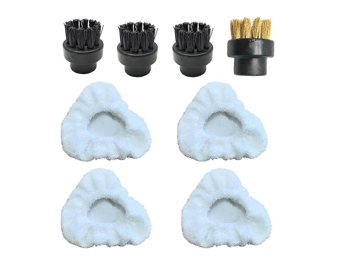 Escovas E Pequenos Bocais Triangulares Para Limpeza A Vapor Dupray Em Pisos Duros, Azulejos E Rejunte._glo