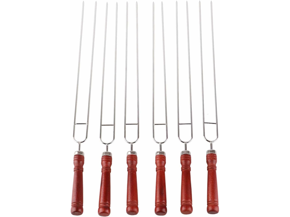 Conjunto De Garfos Para Churrasco Fockety Em Aço Inoxidável, Utensílio Resistente A Altas Temperaturas Para Entusiastas