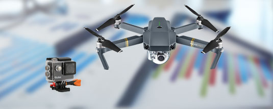 Prepare-se para fazer crescer o seu negócio! - Descubra as melhores ofertas de drones, action cams, câmaras 360º e acessórios para a sua empresa.