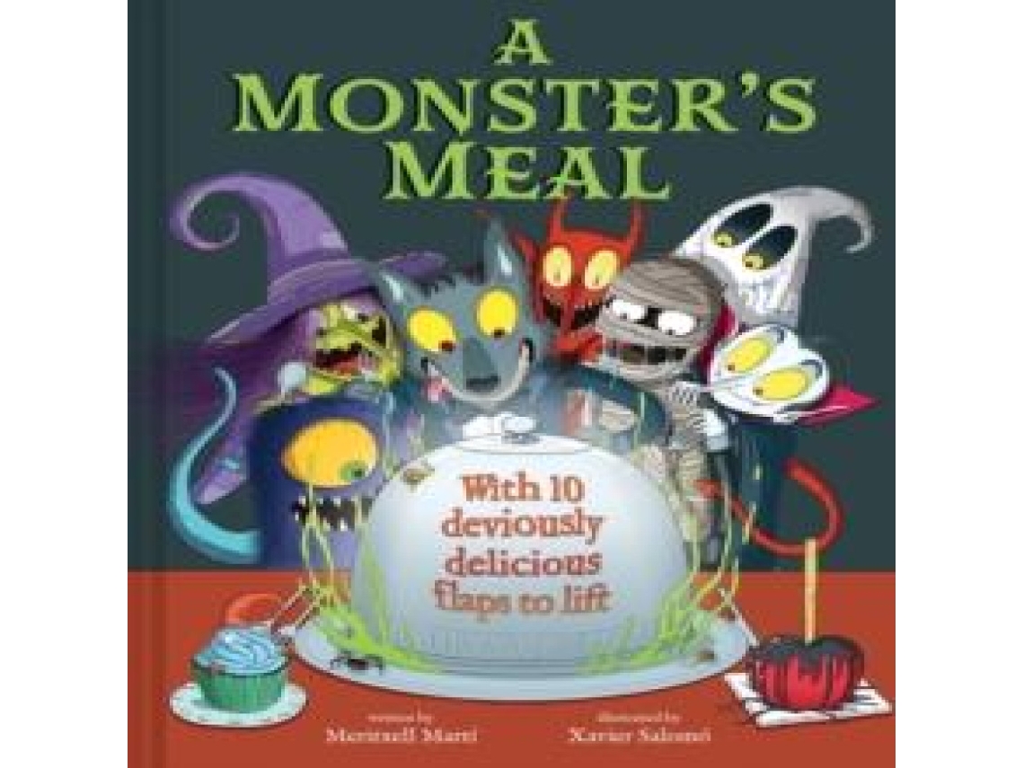 Livro Monsters Meal de Meritxell Marti (Inglês)