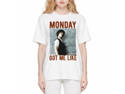 Rockinstone Bill And Ted Monday Got Me Like White Adult T-shirt Size:s