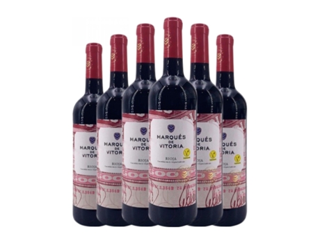 Vinho MARQUÉS DE VITORIA Rioja Jovem (0.75 L - 6 Unidades)