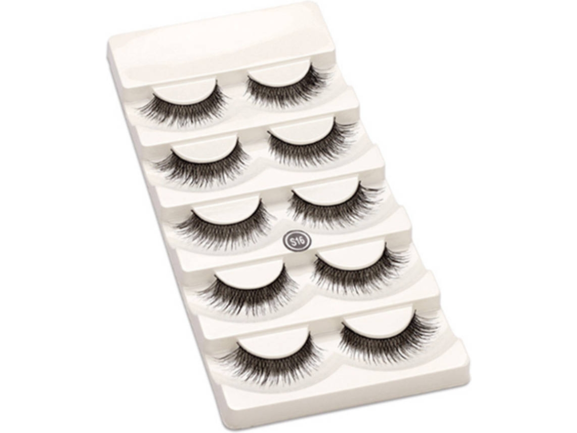 Pestanas Postiças WJS S16 (5 Pares)