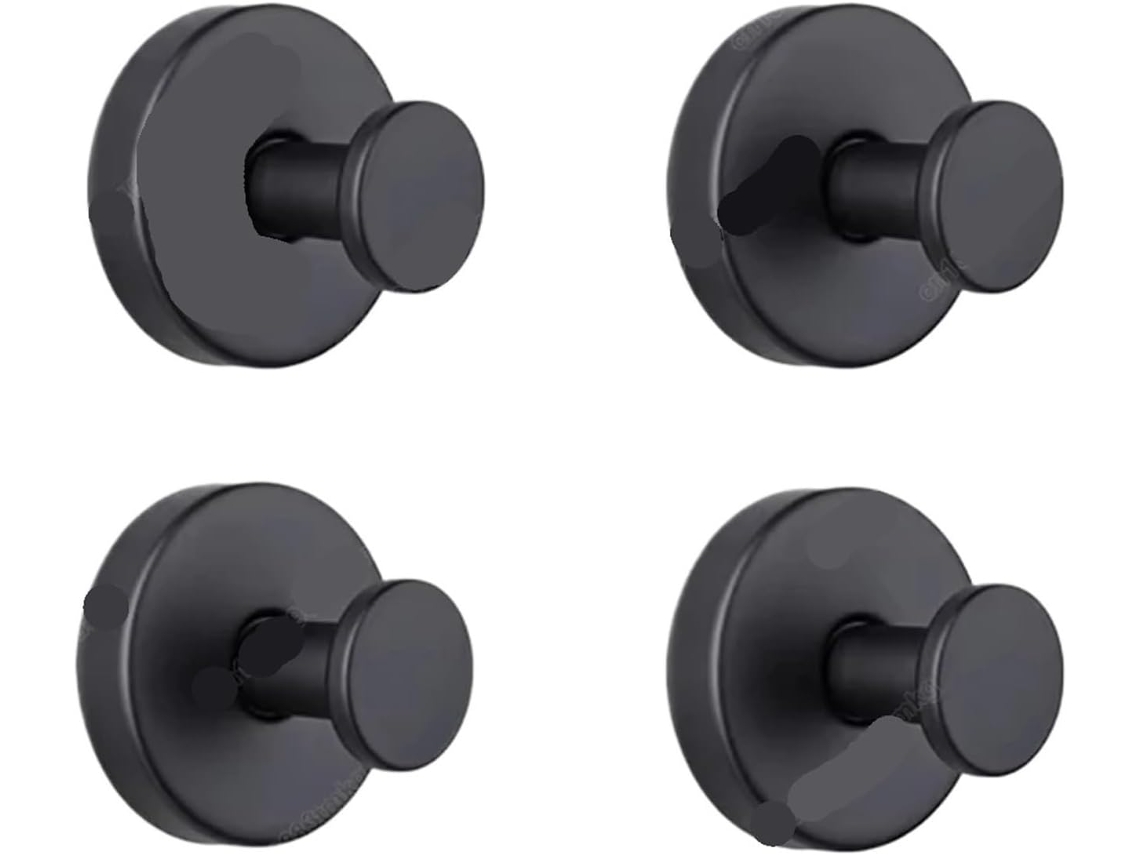 Conjunto de acessórios para banheiro com espelho resistente à corrosão S/MARCA