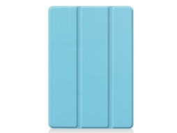 Capa Dobrável Fina Para Ipad 10.2 2021/2020/2019, Azul Claro