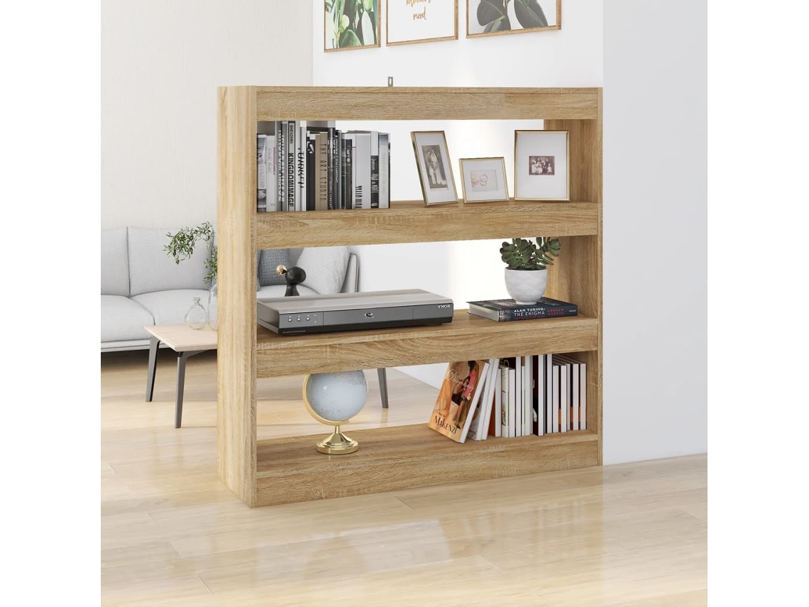 Vidaxl Estante/divisória 100x30x103 Cm Cor Carvalho Sonoma