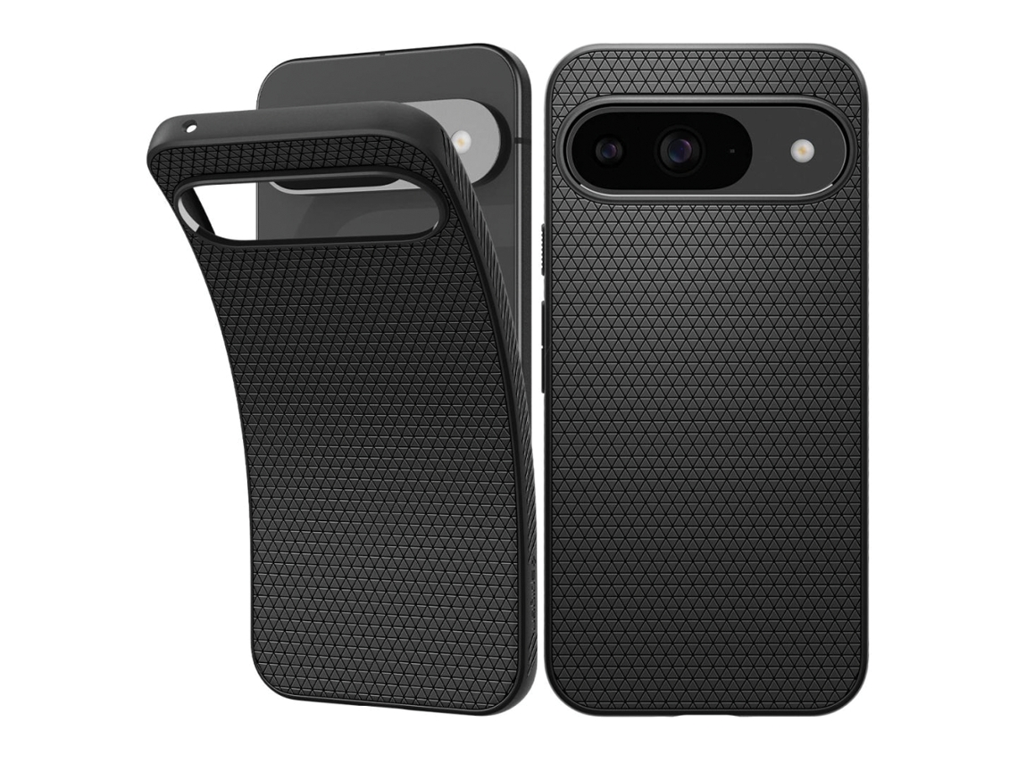 Capa Spigen Liquid Air Para Google Pixel 9 9 Pro Transparente Fosco Com Vantagem