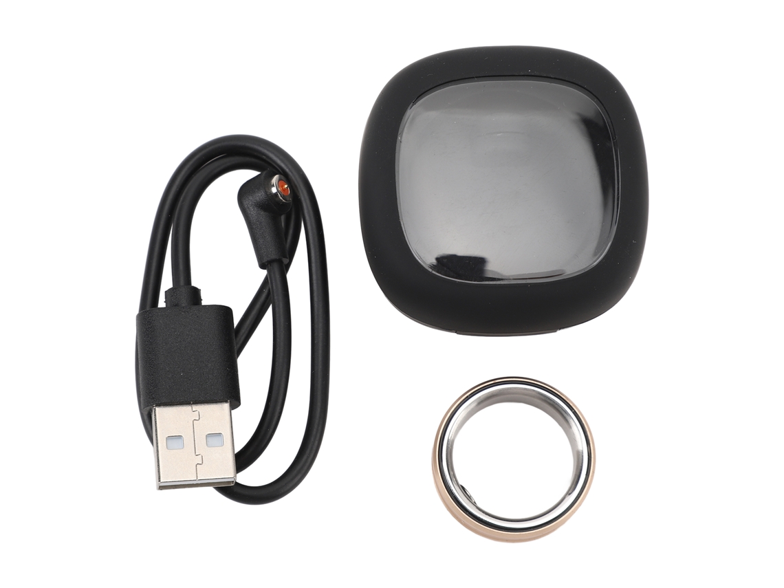 Anel Inteligente com Pedometer, Monitoramento de Sono e À Prova D'água. EOOCOO