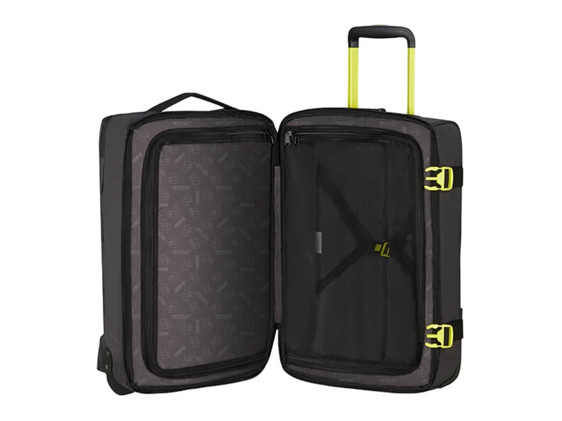 Saco de Viagem 55cm 2r Coated Urban Track Preto/lima AMERICAN TOURISTER