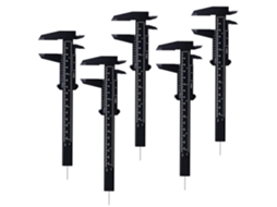 Paquímetro Vernier De Plástico, Mini Paquímetro Vernier Dubbel S De 150 Mm, Zqkla Kdo Aquaforge