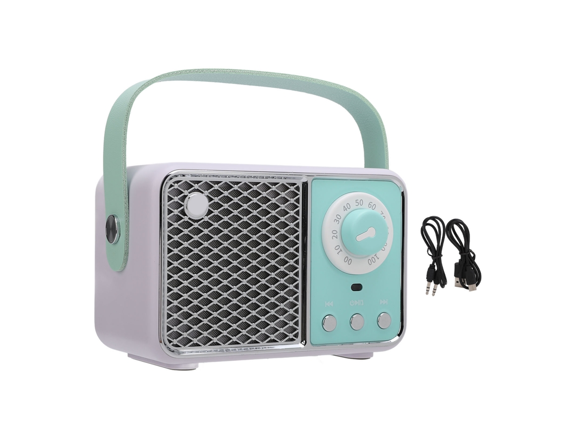 Caixa de Som Bluetooth Vintage EOOCOO
