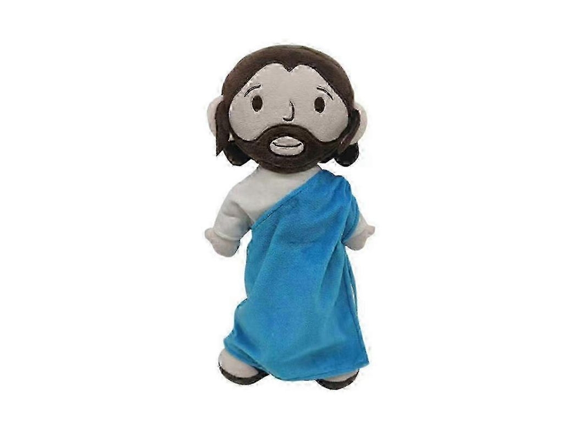 2026 boneco de Pelúcia Jesus Cristo e Maria Virgem Brinquedo Religioso Presente de Natal Salavador