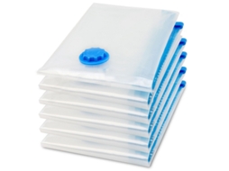 Lurelia Sacos De Armazenamento A Vácuo, Pack 6, 100 X 80 Cm, 80 X 60 Cm, Reutilizáveis, Para Casa E Viagem