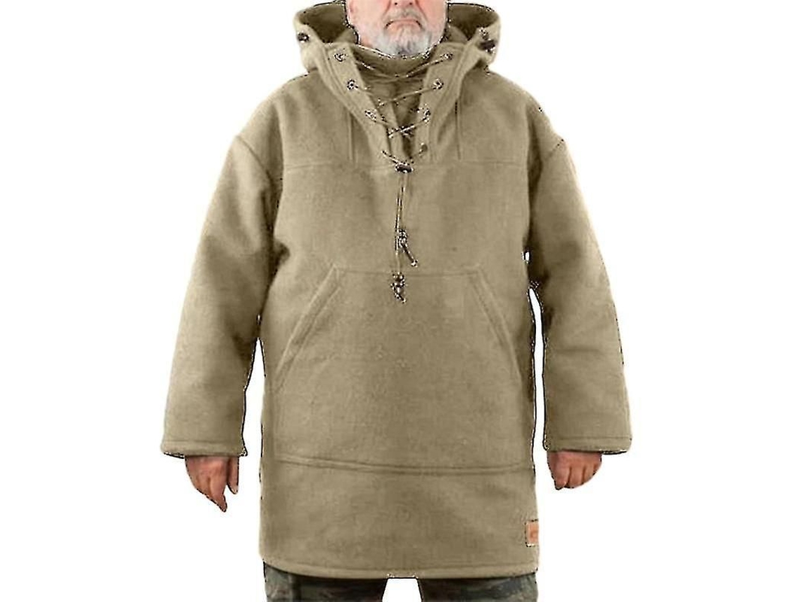 Fasst jaqueta de Invierno para Homem com Capuz de Lana e Sudadera