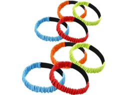 Abaodam Conjunto De 8-faixas Elásticas Para Corrida Três Pernas, Adultos E Crianças, Feitas Tecido Oxford