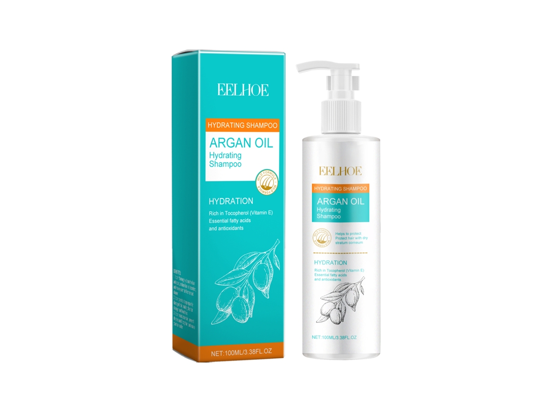 Shampoo Eelhoe Óleo Argan Hidrata Repara Cabelo