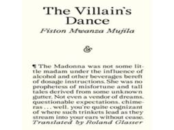 Livro Villains Dance de Fiston Mwanza Mujila (Inglês)
