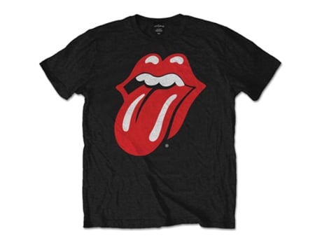 T-shirt ROLLING STONES (M - Preto)