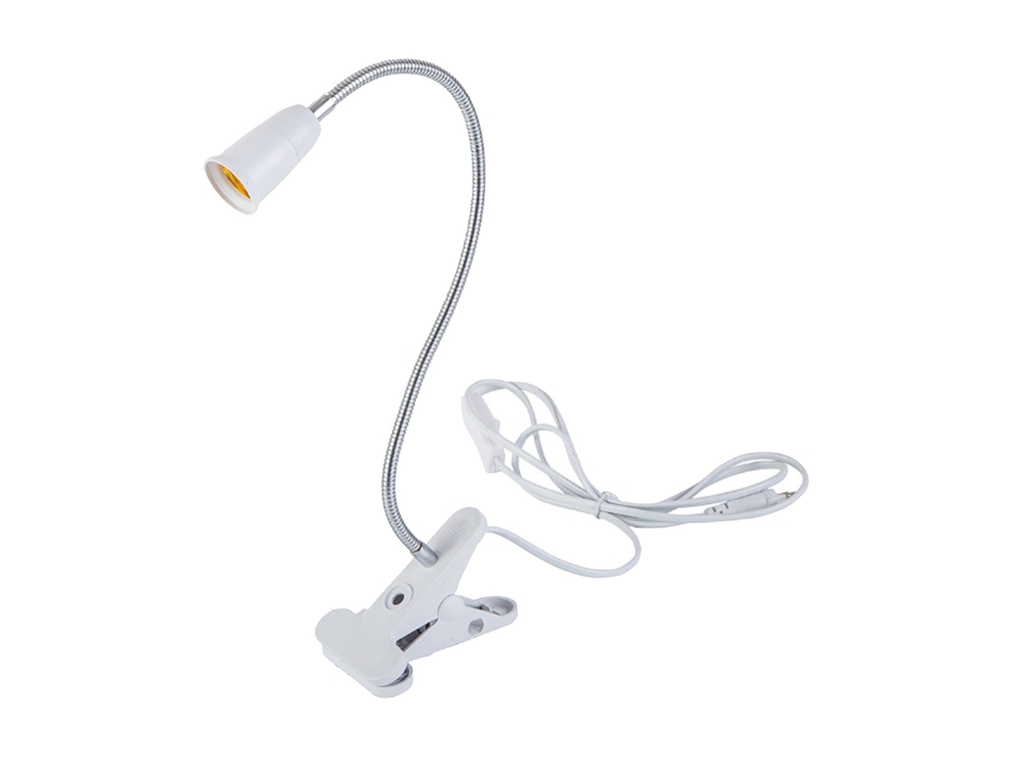 Prendedor de luz Primerox, para plantas internas, pescoço de ganso, ângulo ajustável, 30cm
