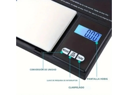 (500g, 0,1g) Mini Balança Eletrônica Portátil, Com Alcance E Precisão Selecionáveis.