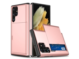 Adequado Para Capas De Celular Samsung E Capas Protetoras Anti-queda Para Cartões.ouro Rosa - S20fe