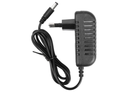 2026 adaptador de Alimentação Ac/dc 12v 2a 24w para Fita Led 5050 3528 Plug Eu Preto