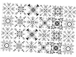 Conjunto De 48 Adesivos Autocolantes Para Azulejos, Ideais Para Decoração De Cozinhas E Banheiros.