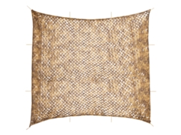 Vidaxl Rede De Camuflagem Com Saco De Arrumação 614x581 Cm Areia