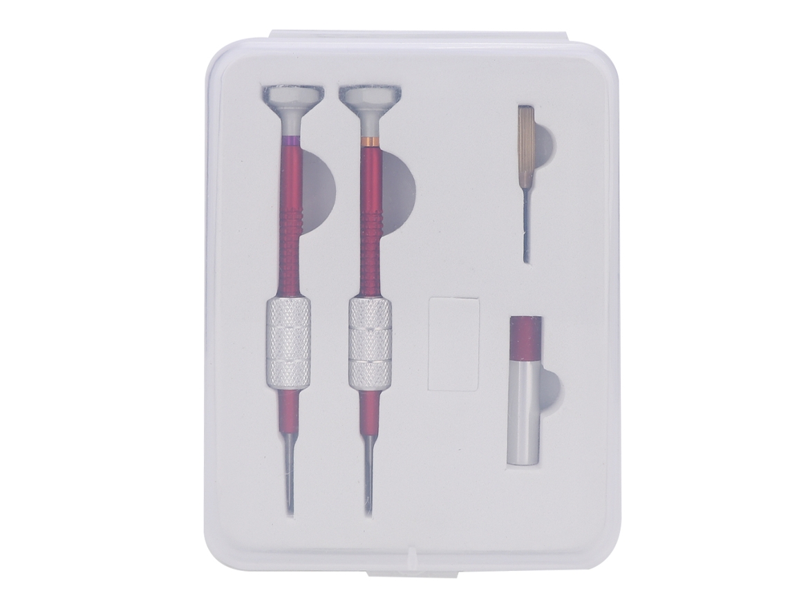 Conjunto Chave De Fenda 2 Em 1 Para Reparo Manutenção Relógios