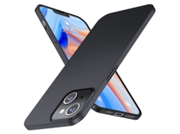 Capa de proteção para iPhone 13 com câmera dupla e efeito perolizado EOOCOO