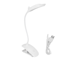 Laxiscreed Luminária Led Com Fixação Por Clip, Bateria De 1000mah, 3 Níveis De Luz E Ângulo Regulável