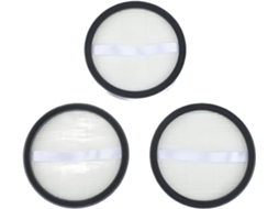 Kit Com 3 Filtros Hepa Para Aspirador De Pó Sem Fio Ultenic Fs1,