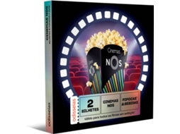 Pack Presente ODISSEIAS Cinemas Nos: Bilhetes & Pipocas Dois