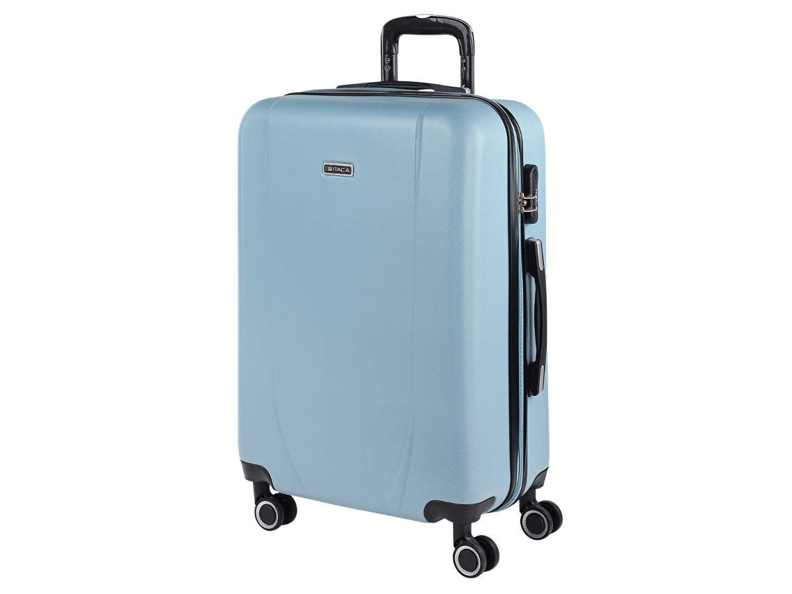 Mala Abs Média Itaca Tiber Azul Claro (42x65x24 Cm 68l)