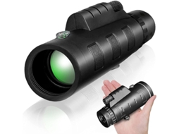 Telescópio Monocular 40x60 Bak4 Prisma Fmc Hd Dual Focus Visão Noturna Baixa Unissex Vida Selvagem Caminhadas Preto Bestvite
